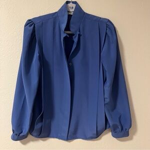 Chaus Royal Blue Blouse
